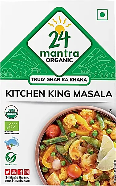 24 Mantra Organic Kitchen King Masala (Organic Spices & Spice Blends)