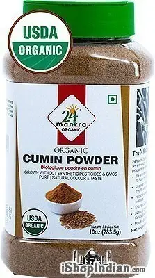 24 Mantra Organic Cumin Powder - 10 oz jar (10 oz jar)