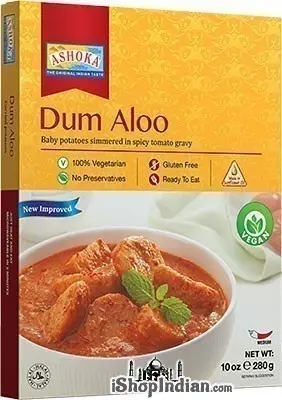 Ashoka Dum Aloo - (Vegan) (Ready-to-Eat) (10 oz box)