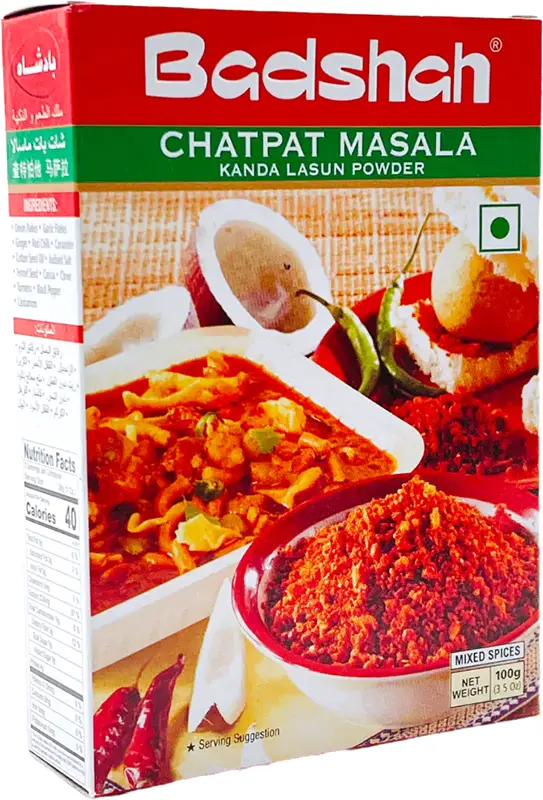 Badshah Chatpat (Kanda Lasun) Masala (3.5 oz box)