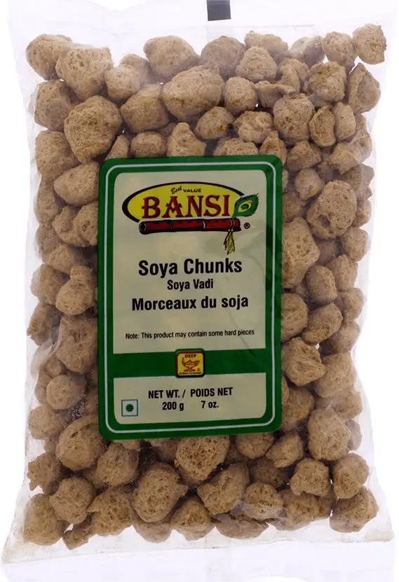 Bansi Soya Chunks (7 oz bag)