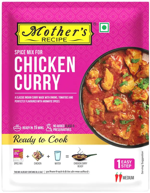Mother's Recipe Chicken Curry Mix (80 gm pack)