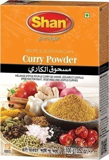 Shan Curry Powder Spice Mix (100 gm box)
