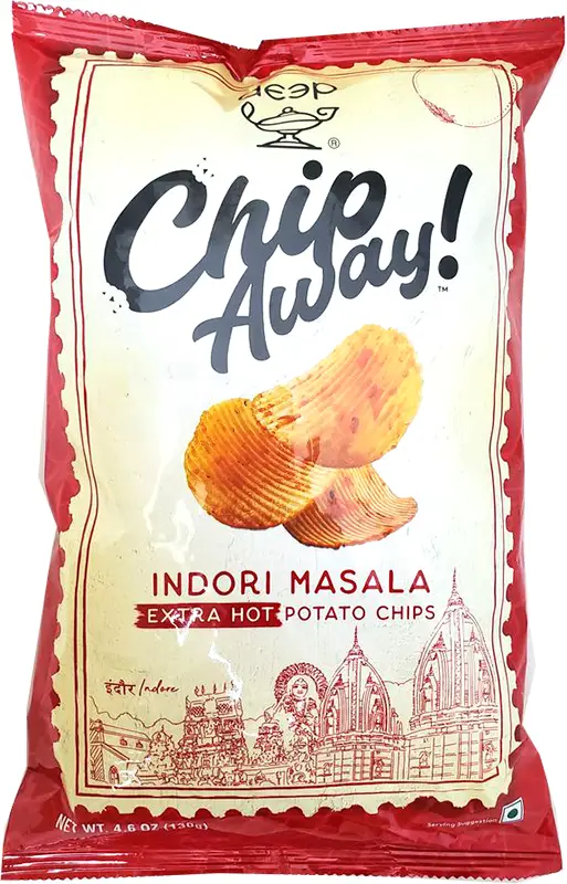 Deep Chip Away - Indori Masala Potato Chips (Extra Hot) (Other Snacks)