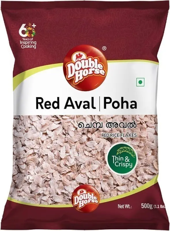 Double Horse Red Aval / Poha - Thin (1.1 lb pack)