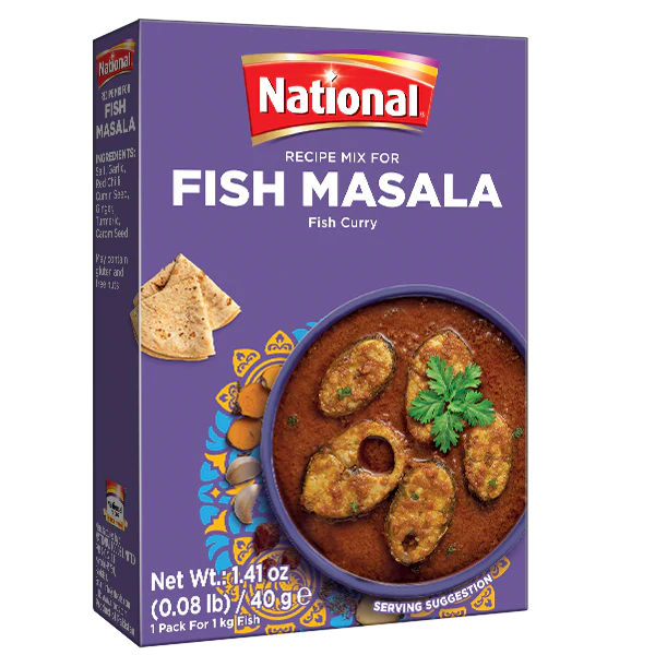 National Fish Masala Mix (100 gm box)