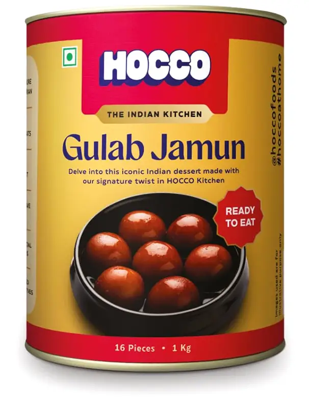 Hocco Gulab Jamun (1 kg Tin)