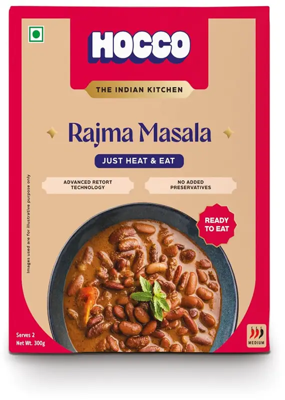 Hocco Rajma Masala (Ready-to-Eat) (Hocco Brand)