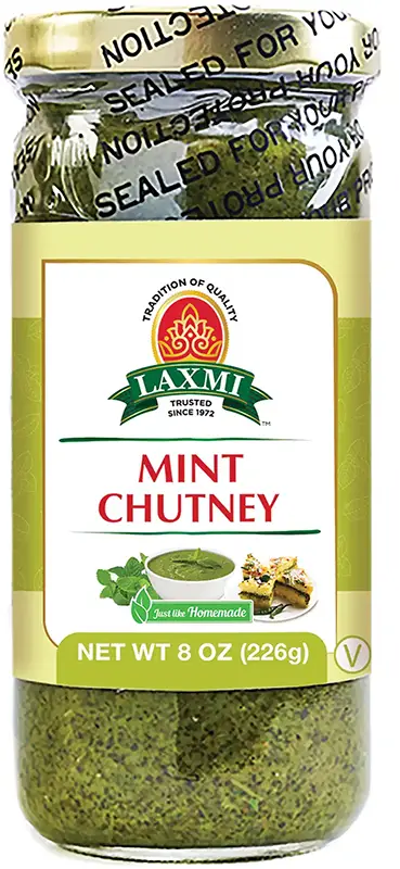 Laxmi Mint Chutney (8 oz jar)