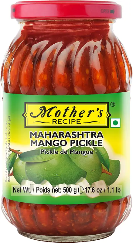 Mother's Recipe Maharashtra Mango Pickle (17.64 oz jar)
