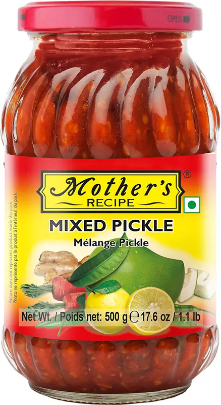 Mother's Recipe Mixed Pickle (17.64 oz jar)