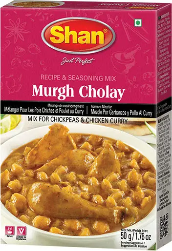 Shan Murgh Cholay Spice Mix (50 gm box)