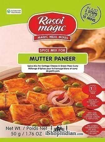 Rasoi Magic Mutter Paneer Mix (1.76 oz bag)