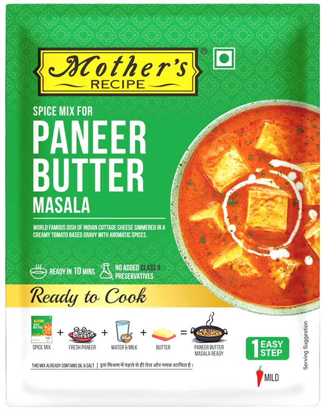 Mother's Recipe Paneer Butter Masala Mix (75 gm pack)
