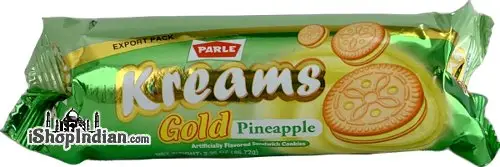 Parle Kreams Gold - Pineapple (2.35 oz pack)