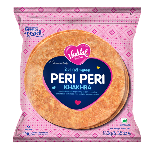 Vadilal Peri Peri Khakhra (Khakhara & Bhakri (wheat crisps))