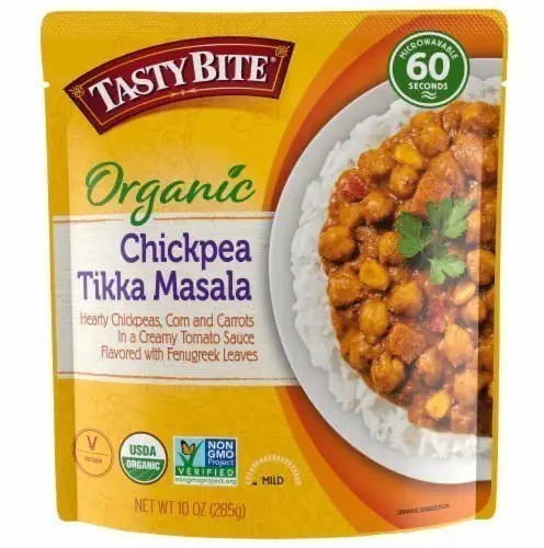 Tasty Bite Organic Chickpea Tikka Masala (Ready-to-Eat) (10 oz pack)