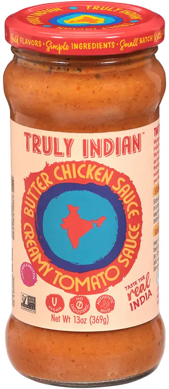 Truly Indian Butter Chicken Sauce (13 oz jar)