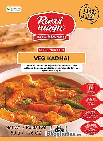 Rasoi Magic Veg Kadhai Mix (1.76 oz bag)