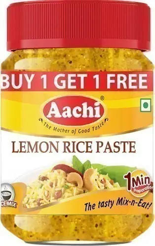 Aachi Lemon Rice Paste - BUY 1 GET 1 FREE! (7 oz bottle)