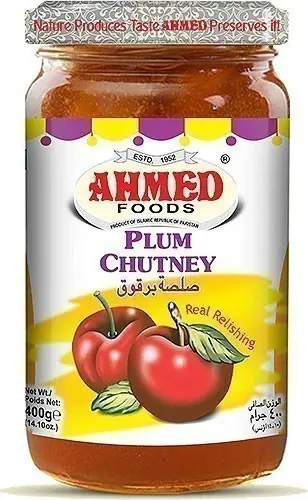 Plum Chutney - Ahmed (400 gm bottle)
