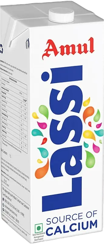 Amul Rose Lassi - 1 liter (1 Liter Box)