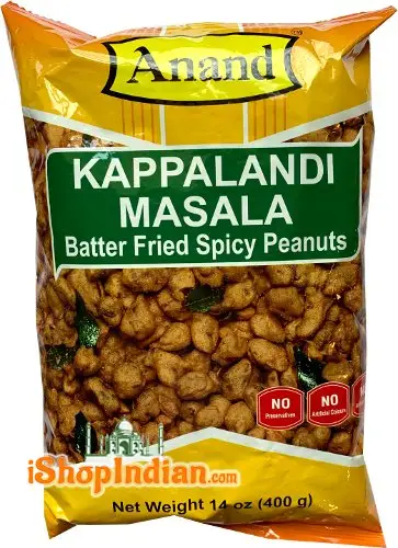 Anand Kappalandi Masala Peanut Snack (12 oz bag)