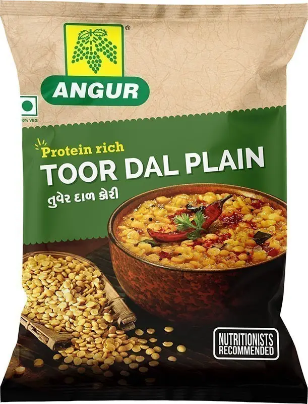 Angur Toor Dal Plain - 4 lbs (4 lbs bag)