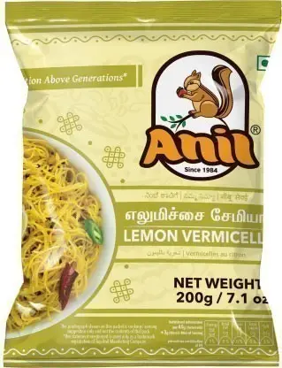 Anil Lemon Semia - Roasted Short Vermicelli (200 gm bag)
