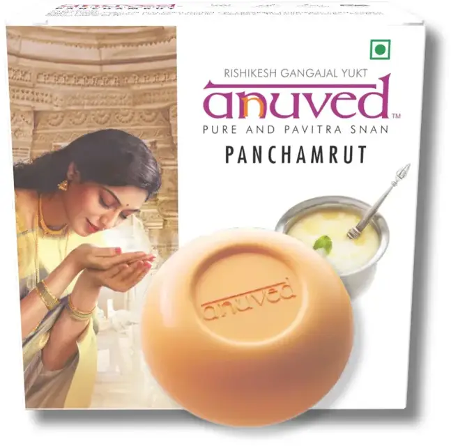Anuved Panchamrut Soap (Soaps & Body Scrubs)