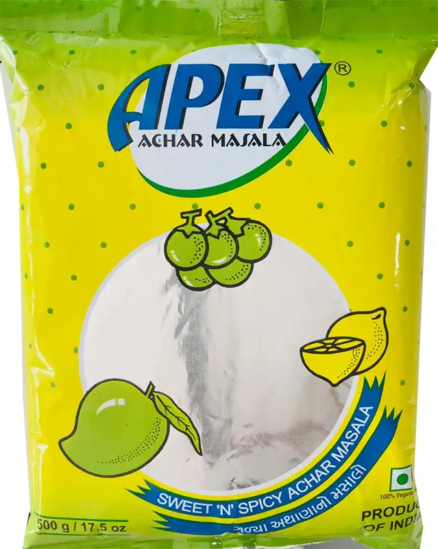 Apex Sweet & Spicy Pickle (Achar) Masala (17.5 oz bag)