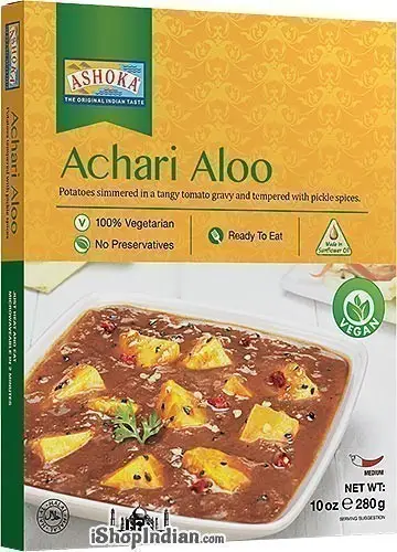 Ashoka Achari Aloo (Ready-to-Eat) (10 oz box)