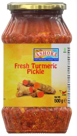 Ashoka Fresh Turmeric Pickle (17.5 oz bottle)