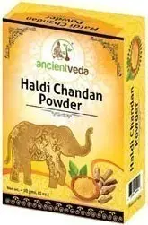 Ancient Veda Haldi Chandan Powder (1 oz box)