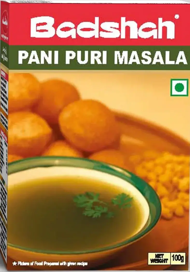 Badshah Pani Puri Masala (3.5 oz box)