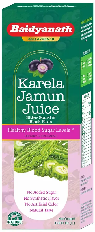 Badiyanath Karela Jamun Juice (Healthy Blood Sugar Levels) (Health Drinks)