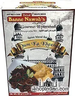 Ustad Banne Nawab's Dum Ka Kheema Masala (65 gm box)