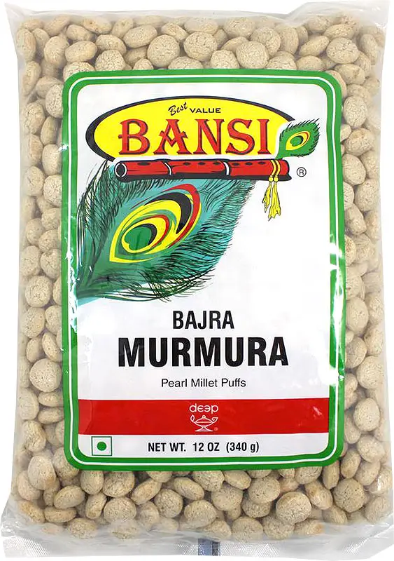 Bansi Bajra Murmura - Pearl Millet Puffs (12 oz bag)
