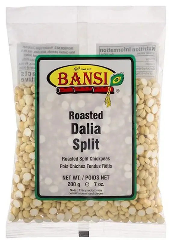 Bansi Roasted Dalia Split - 7 oz (200 gms bag)