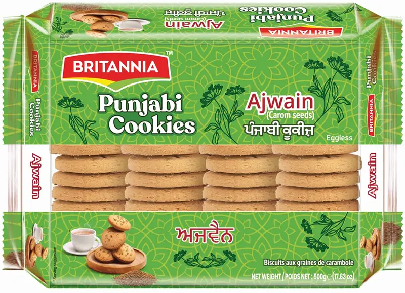 Britannia Punjabi Cookies (Ajwain) (Cookies, Biscuits & Wafers)