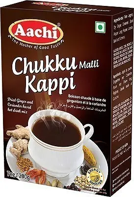 Aachi Chukku Malli (Ginger & Spice Drink) Powder (3.5 oz box)