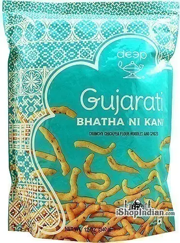 Deep Gujarati Bhatha Ni Kani Snack (12 oz bag)