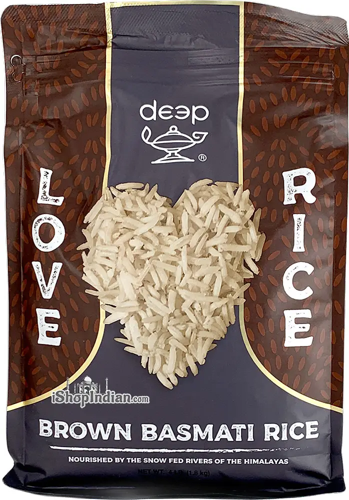 Deep Brown Basmati Rice - 4 lbs (4 lbs bag)