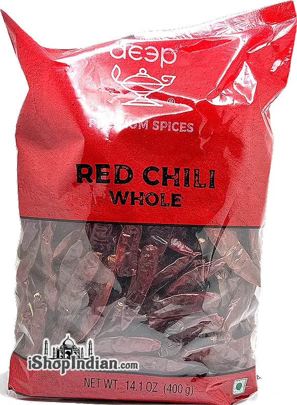Deep Red Chili Whole - 14 oz (14.01 oz Pack)