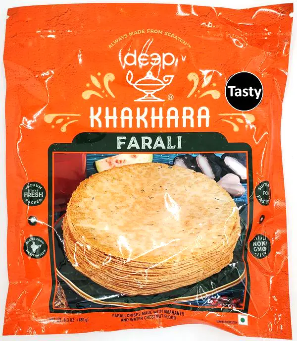 Deep Khakhara - Farali (Khakhara & Bhakri (wheat crisps))
