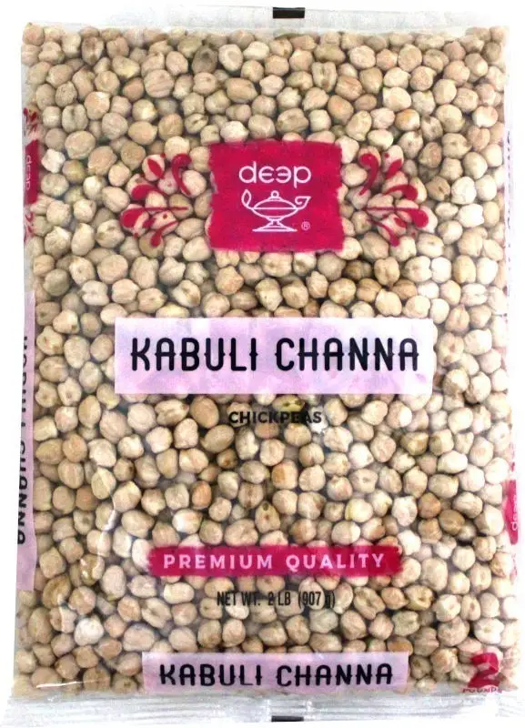 Deep Kabuli Channa - Chickpeas - 2 lbs (2 lb bag)
