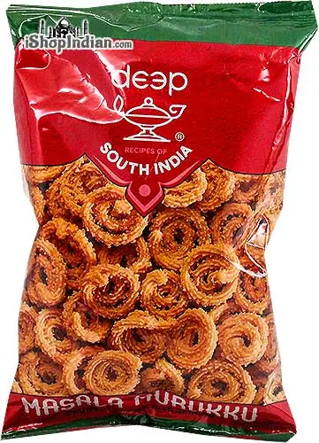 Deep South India Masala Murukku (7 oz bag)