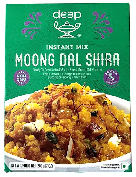 Deep Moong Dal Shira Mix (7 oz box)