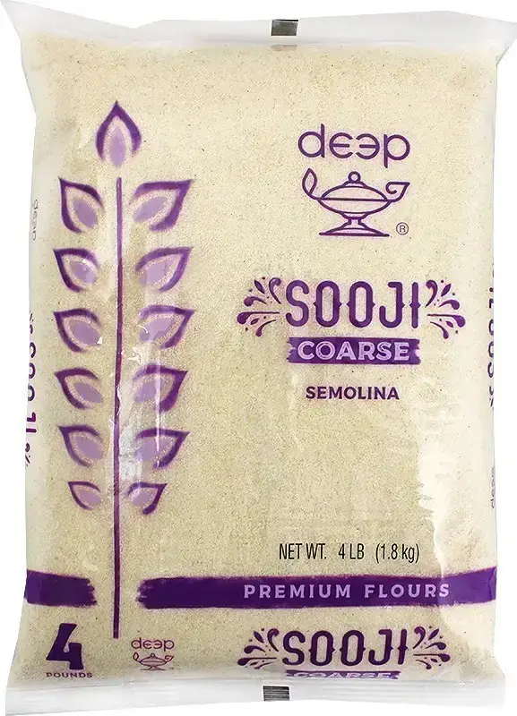 Deep Sooji - Semolina - 4 lbs (4 lb bag)