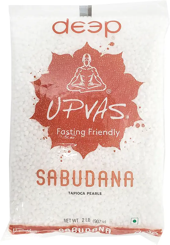 Deep Upvas Sabudana (Tapioca Pearls) - 2 lbs (2 lb bag)